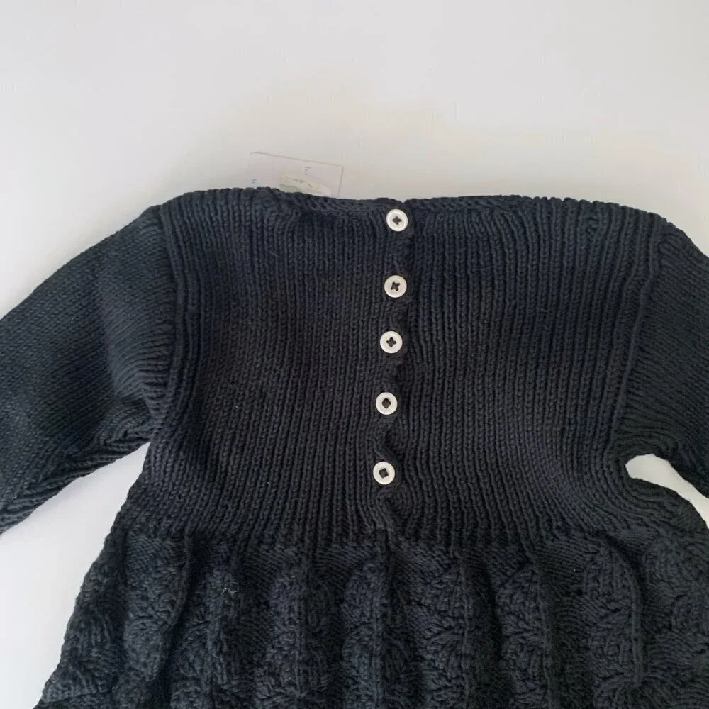 NWT Kate Quinn Organics Girl Sweater Dress 18-24 months